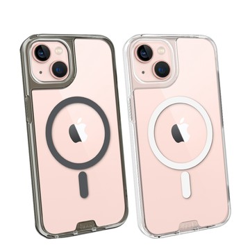 hoda iPhone 13 6.1吋 晶石鋼化玻璃軍規防摔保護殼