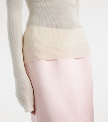 Khaite Tania ribbed-knit wool-blend top