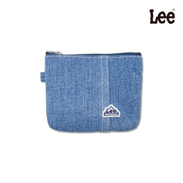 Lee 牛仔小零錢包 淺藍 LB524007005