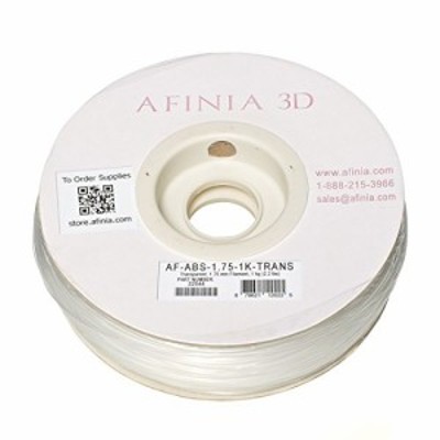 AFINIA（アフィニア） 純正スペシャルABSフィラメント 透明 １kg 通販