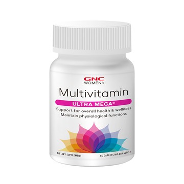 GNC 健安喜 女性綜合維生素食品錠 60顆/罐 - 女性專用配方 補充每日所需營養  1罐