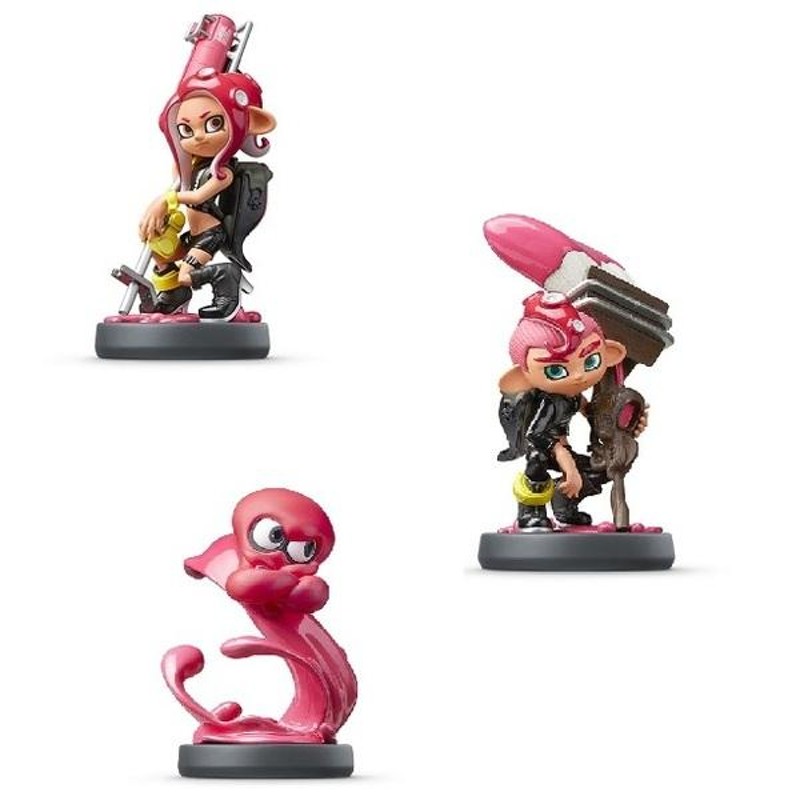 amiibo アミーボ トリプルセット[タコガール/タコ/タコボーイ] (スプラ ...