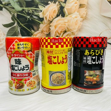 日本 Daisho 大昌 Hachi 哈奇 味付胡椒鹽 黑胡椒鹽 胡椒鹽 大蒜鹽｜全店$299 全家取貨免運｜領券9折｜APP下單最高再賺22%點數⚡
