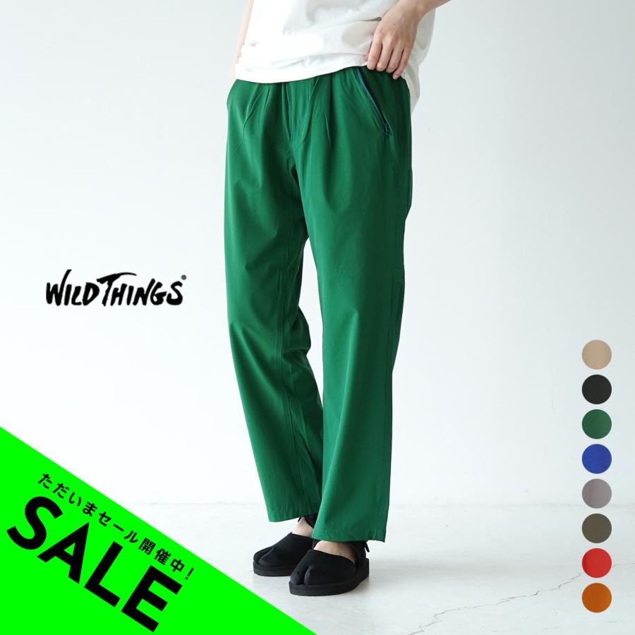 アウトレット ワイルドシングス WILD THINGS エラスティック ナイロン デナリ パンツ ELASTIC NYLON DENALI PANTS  イージーパンツ WT23025AD | LINEブランドカタログ