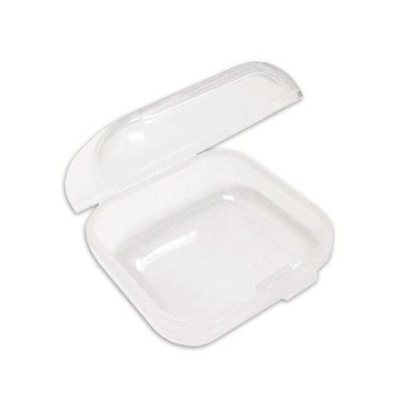 透明珠寶盒-有扣 迷你隨身收納盒藥盒 首飾盒戒指盒飾品盒耳塞盒 贈品禮品