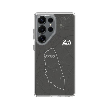 Galaxy S25 Ultra Clear 透明 - 24 Hours of Le Mans - Racetrack - White