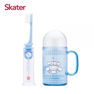 Skater便利牙刷(附收納杯)大耳狗(4973307668357) 225元