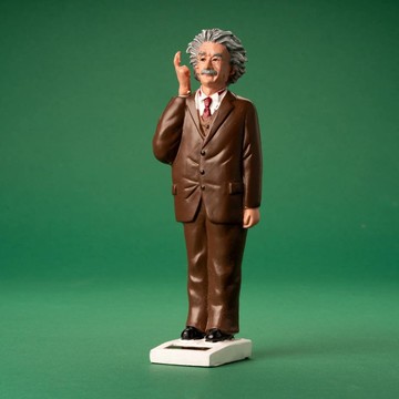 Kikkerland 太陽能愛因斯坦搖手公仔