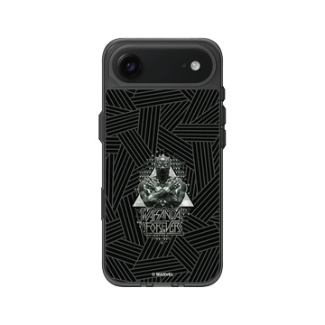 iPhone Air Clear (相機按鈕) 酷墨灰 - 迪士尼-漫威 Marvel - 黑豹-Wakanda Forever