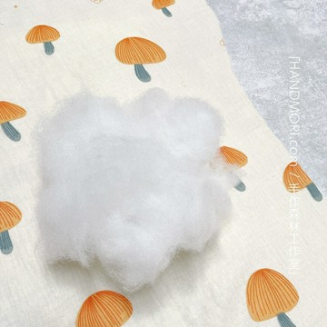 手作森林 台灣製【絲棉 300g】高回彈 填充棉 棉花 製作娃娃 安撫玩具 枕心 可水洗