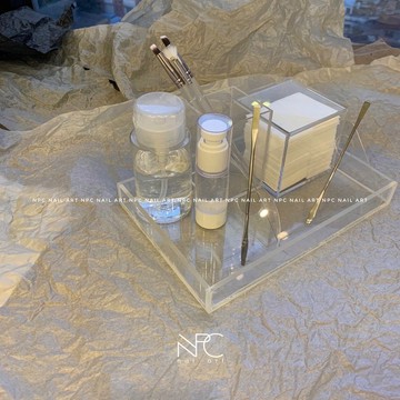 🚚台灣出貨🚚 俄式簡約風美甲工具收納盒桌面整理筆筒光療筆砂條死皮剪專業美甲