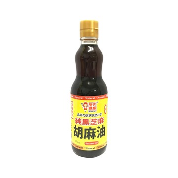 譽方媽媽 純黑芝麻胡麻油 370ml  1瓶