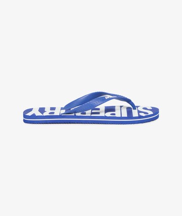 Superdry Men's Men's Vintage Flip Flops Blue / Regal Blue - Size: XL