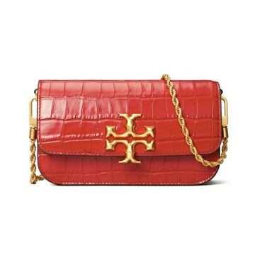 精選★TORY BURCH Eleanor 長方包 EMBOSSED PHONE CROSSBODY單肩斜挎包 80593【母親節禮物★菲尼斯 國際精品3折起 春夏新品 換季下殺】