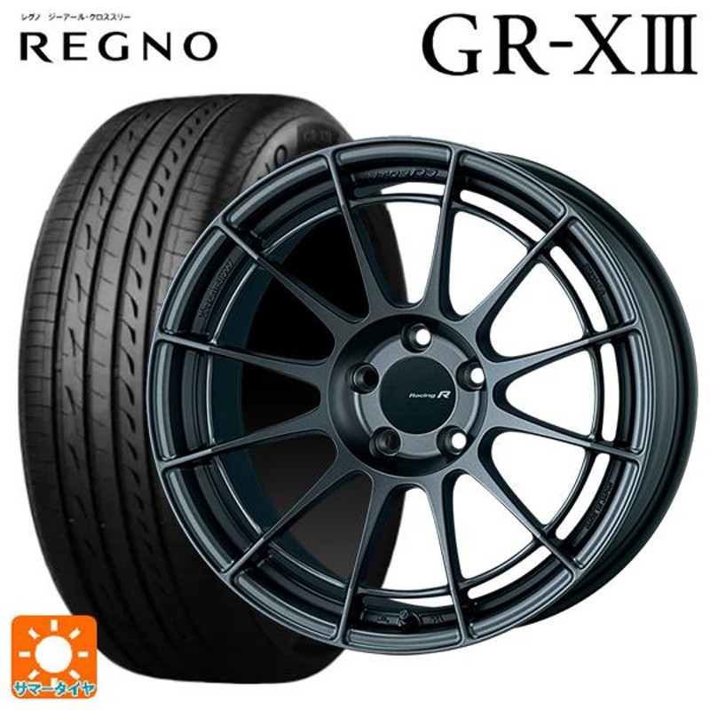 205/45R17 88W XL サマータイヤホイールセット ブリヂストン レグノ GR-X3 正規品 # エンケイ レーシングレボリューション  NT03RR 17-7J | LINEショッピング