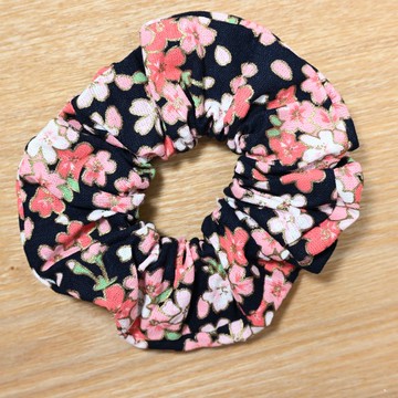 櫻花 和風 大腸髮圈