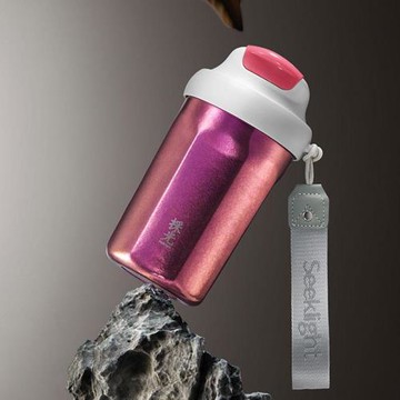 純鈦咖啡杯保溫水杯男女高顏值便攜隨手杯隨行杯雙層隔熱