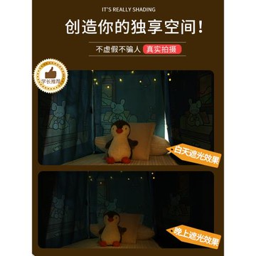 學生宿舍床簾子上下鋪專用上鋪遮光窗簾寢室桌簾床圍擋布單人隔斷