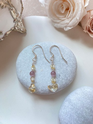 【Kimiko手作飾品】秋季微醺-耳環 B款