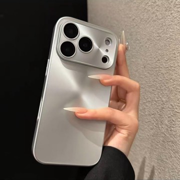 炫彩極光 自帶鏡頭膜手機殼 適用於iPhone17 i16 手機殼 i15 i14 i13 i12 i11 保護殼 防震