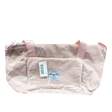 葉子小舖 可擴充摺疊旅行袋 無輪  大  粉色