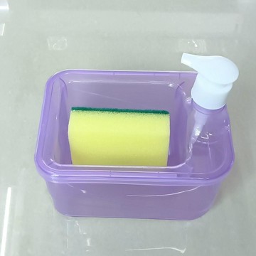 🏆臺灣本土直出🏆廚房洗潔精按壓盒皁液盒洗碗刷鍋皁液按壓器給皁器皁液分配器