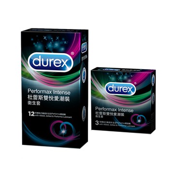 杜蕾斯 雙悅愛潮裝12入+雙悅愛潮3入/飆風碼3入