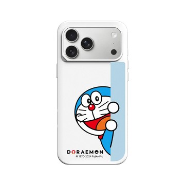 iPhone 17 Pro Max SolidX 白 - 哆啦A夢 Doraemon - 探頭看一看