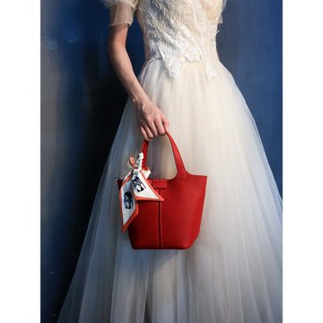 包包2025新款新娘高級感小眾結婚手提婚禮紅色平時可用大容量婚包