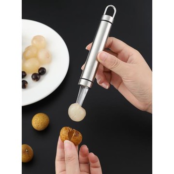 剝龍眼干神器304不銹鋼石硤龍眼剝殼去核機挖荔枝干挑桂圓肉工具