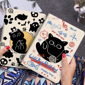 適用ipad9代保護套10.2英寸Air5全包10電腦air1/2軟殼23新款pro11硅膠迷你4/5帶筆槽pro12.9卡通迷你6平板殼