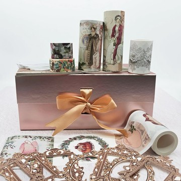 Jane Austen Christmas holiday paper crafting gift set