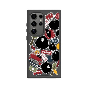 Galaxy S24 Ultra SolidSuit 黑 - 奧樂雞 Ology - 旅行貼