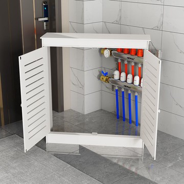 免運 水器遮擋罩暖氣片裝飾水暖遮擋櫃水表管道全包圍防水遮丑箱定制328L 快速出貨