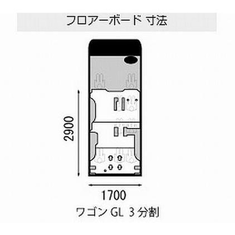 リムコーポレーション ワゴンＧＬ専用3分割全面フロアボード 200系ハイエース LINEショッピング