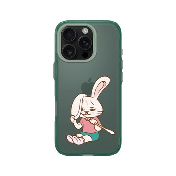 iPhone 16 Pro Clear 憂墨綠 - Keigo - Cotton Swab