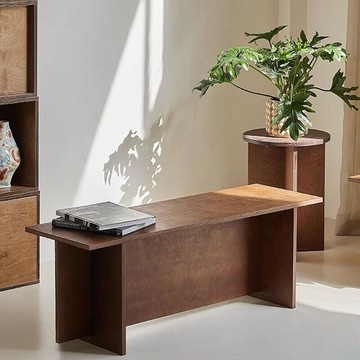 長凳 換鞋凳  韓國中古長條凳短凳家用玄關換鞋凳工作室咖啡店網紅凳子實木侘寂 逸雅家居館