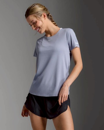 2XU Light Speed Tech Tee 女士 輕盈奔馳進階快乾機能輕量舒適運動T恤｜淺紫