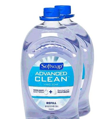 [COSCO代購5] D617686 Softsoap 清潔洗手乳 2.36公升 X 2入