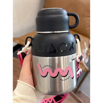 316大肚保溫杯女大容量家用帶蓋泡茶杯便攜直飲杯學生宿舍保溫壺