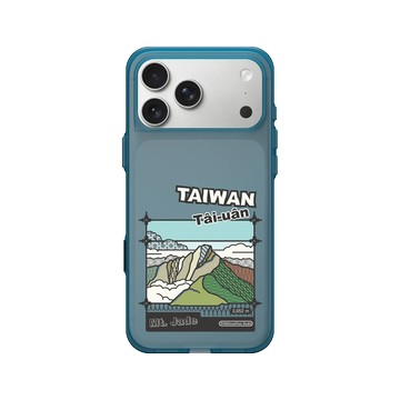 iPhone 17 Pro Max Clear (相機按鈕) 夜幕藍 - 老屋顏 Old House Face - 鐵窗花紋 - 台灣玉山