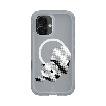 iPhone 16 AirX 流變灰 - The Wildlife Collection 動物野境系列 - 大熊貓