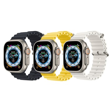 Apple 【福利品】Apple Watch Ultra GPS+4G 49mm (鈦金屬錶殼+海洋錶帶) LTE