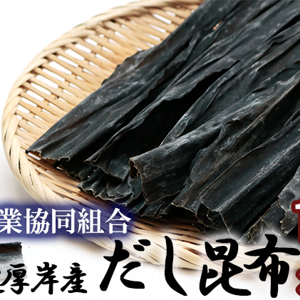  厚岸産 だし昆布 100g×5袋 (合計500g)