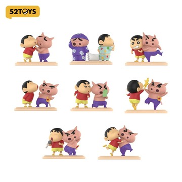 52TOYS 蠟筆小新左衛門-春日部最強CP 盲盒公仔（整套）