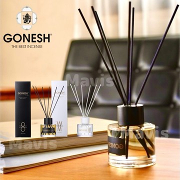 GONESH香氛擴香組-春之薄霧 白麝香 90ml/6枝入 8號精油 擴香 擴香瓶 薰香精油 擴香竹組 擴香竹 原裝進口