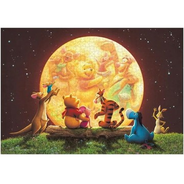 TENYO拼圖 D-300-074月光派對-小熊維尼30.5*43