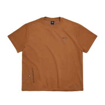 EDWIN｜男裝｜吸濕排汗剪接寬版短袖T恤