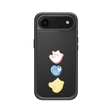 iPhone Air Mod NX -邊框背蓋組合 (相機按鈕) 黑 - 白白日記 Darylhochi - 三原色