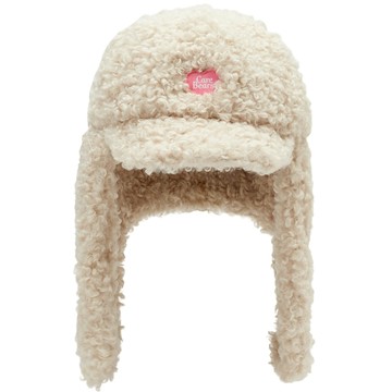 【Grace Gift】毛毛帽【Care Bears-樂觀小熊2WAY羊羔絨保暖飛行帽】2色 飛行帽 帽子 交換禮物